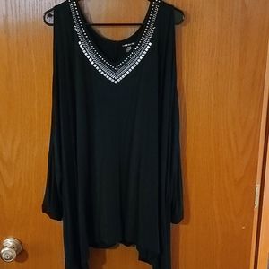 Lane Bryant Cold Shoulder top Sz 26/28
